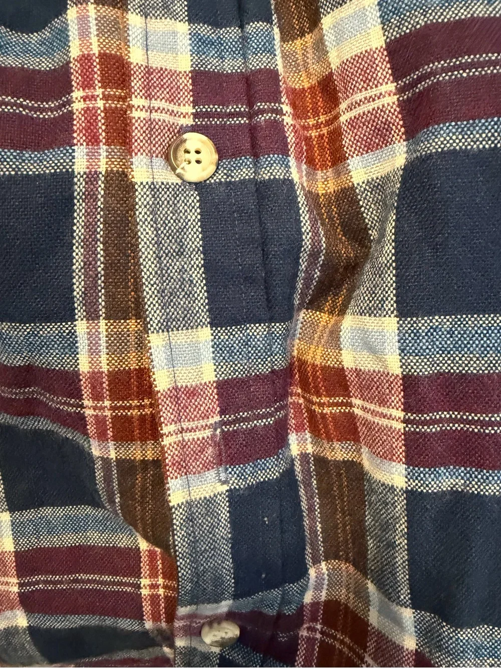 Vintage 70s 80s Sears Quilt Lined Plaid Flannel Shirt Jacket Shacket Medium